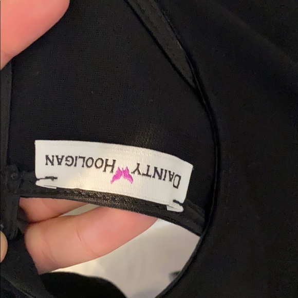 Black mini dress - Picture 3 of 4